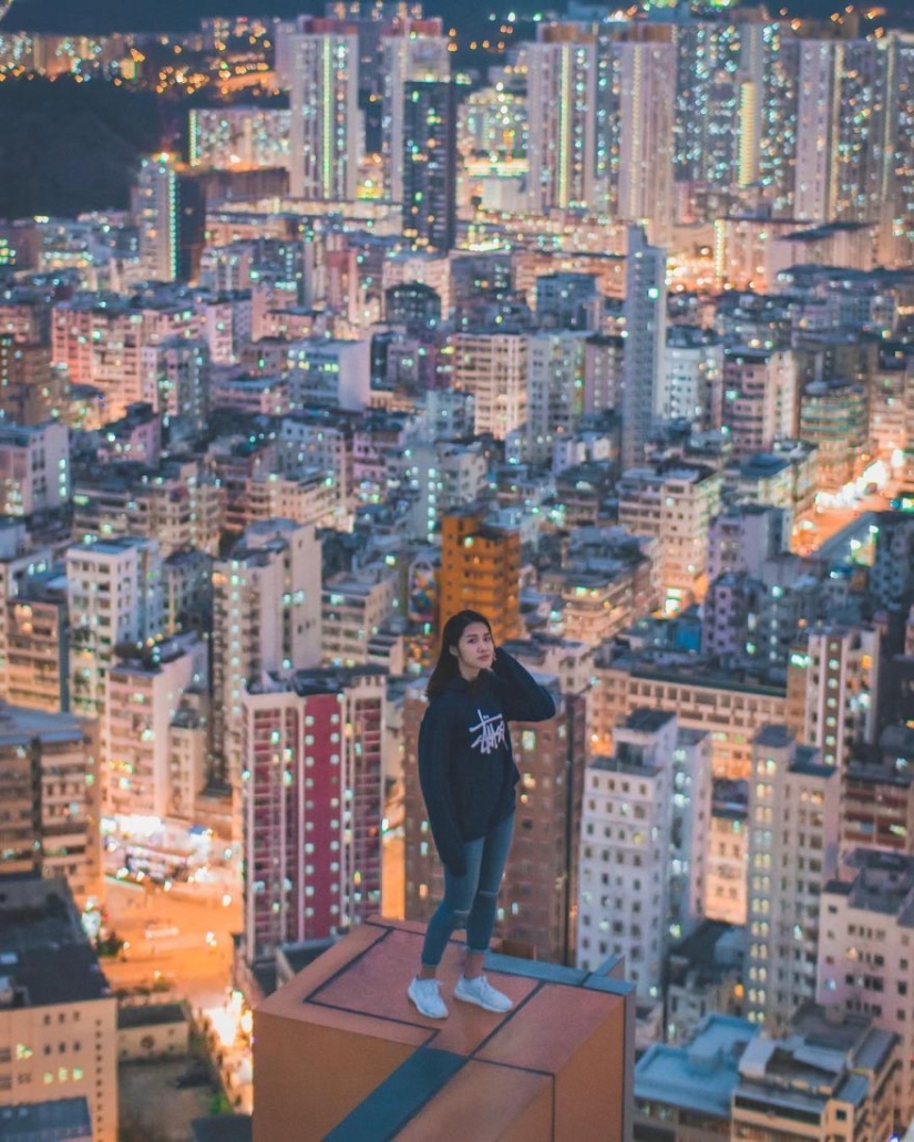 No es para los débiles de corazón: la vista de la jungla urbana de Hong Kong