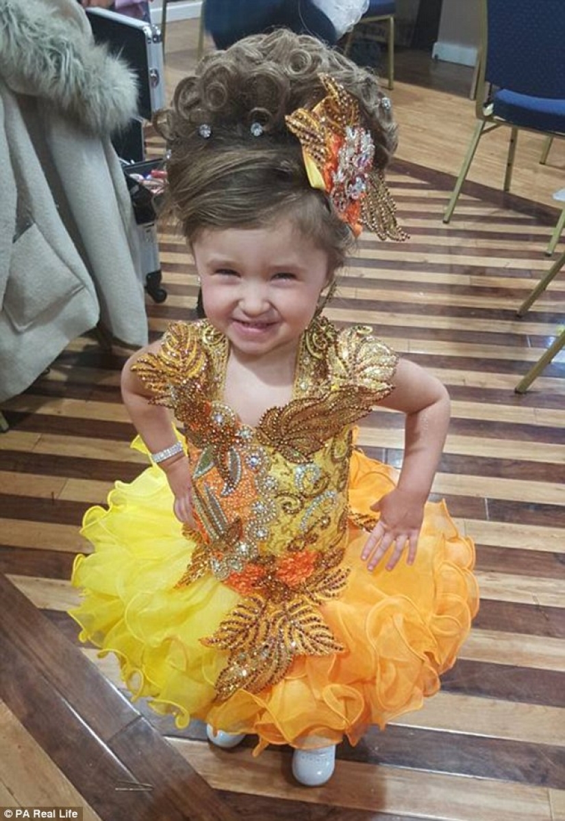 "No perverts are staring at her there": mom says her 3-year-old daughter is just obsessed with beauty contests