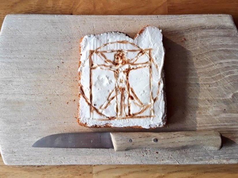 ¡No un sándwich, sino una obra maestra! Twitter recreó fotos famosas de comida
