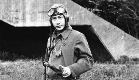 Nobuo Fujita, the only person in history to drop a bomb on the United States
