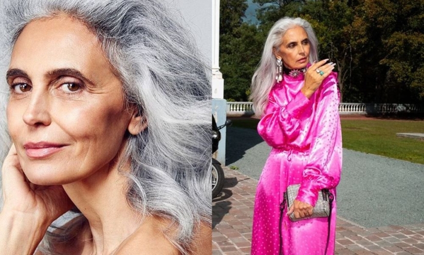 Not "grandmothers": models aged 50+ who still hold the brand
