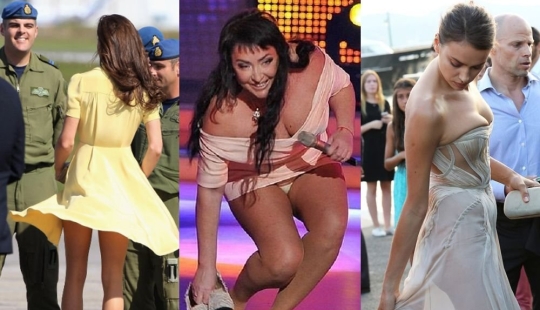 Not Quite Dressed: 10 Stars Accidentally Exposed Too Much