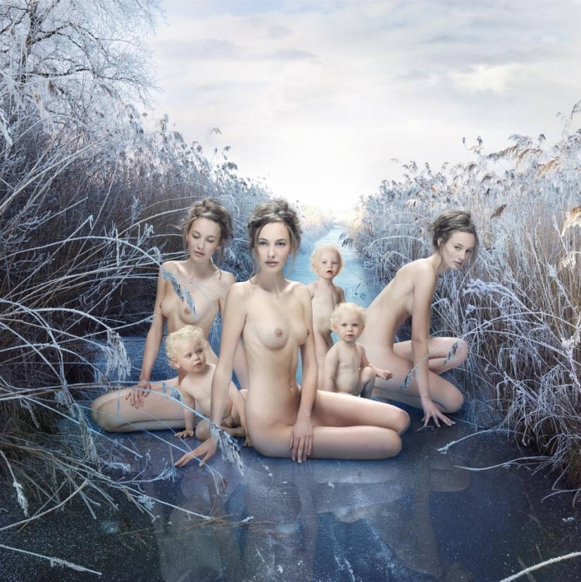 Nude: imágenes increíblemente sensuales de chicas en una serie de fotos artísticas
