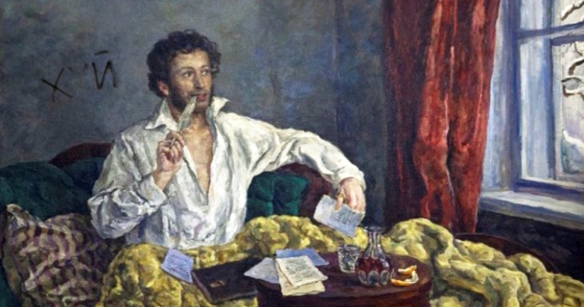 Obsceno legado de Pushkin escribió el gran poeta "poesía para adultos"?