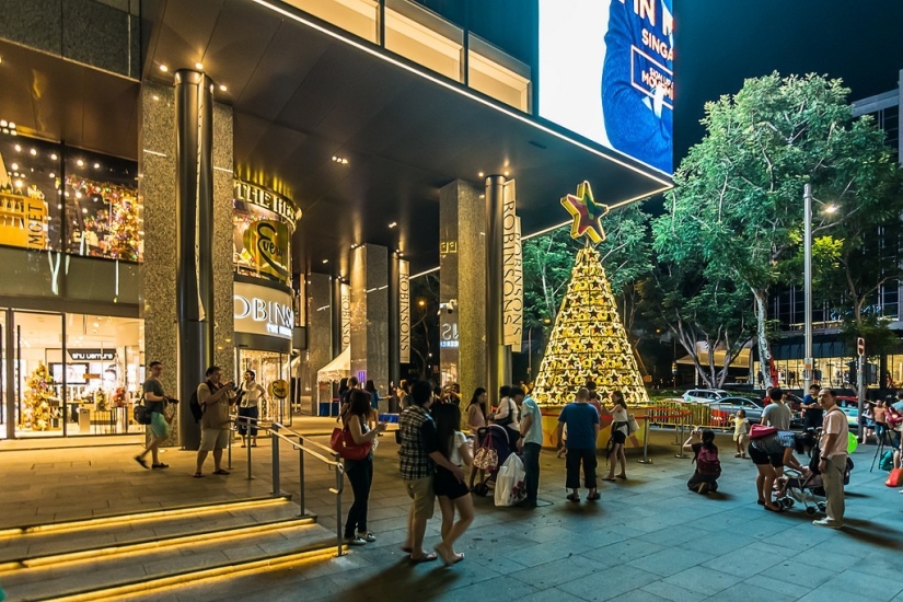 Ochard Road: cómo se ve la calle más famosa de Singapur antes de Navidad y Año Nuevo