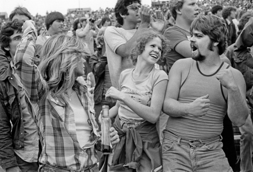 Old school: how Stones fans rocked out in the 70s