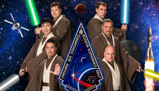 Olvídate de Star Wars... ¡Estos son carteles de la misión ISS!