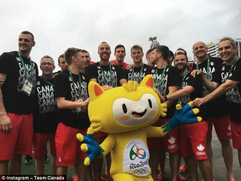 Olympic teams from different countries compete for the funniest post from Rio on social networks