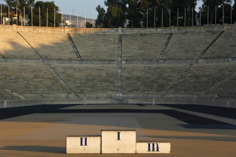Olympic venues in Athens. 10 years later