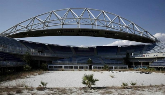 Olympic venues in Athens. 10 years later