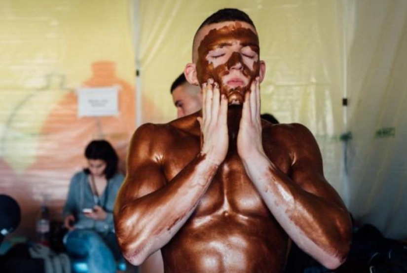 One day with jocks — how to prepare for the bodybuilding championship in a Swiss village