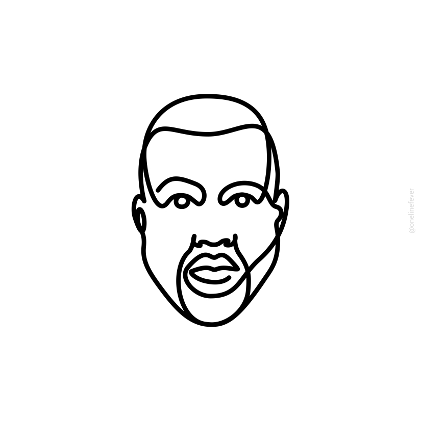 “One-Line Celebrities”: Our Simple But Challenging Single Line Portraits