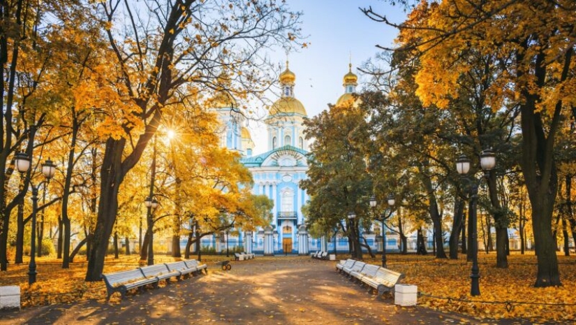 Otoño dorado en fotos de diferentes partes de Rusia