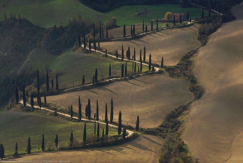 otoño toscana