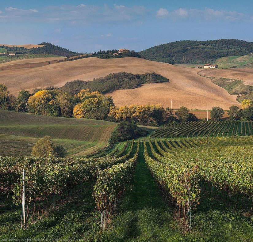 otoño toscana