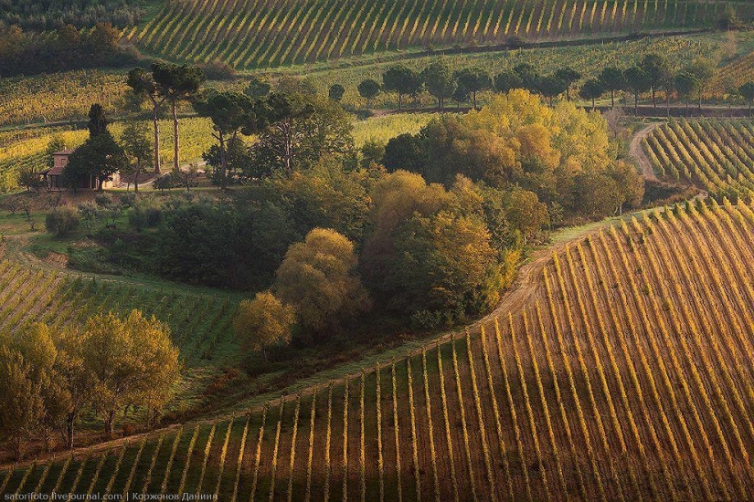 otoño toscana