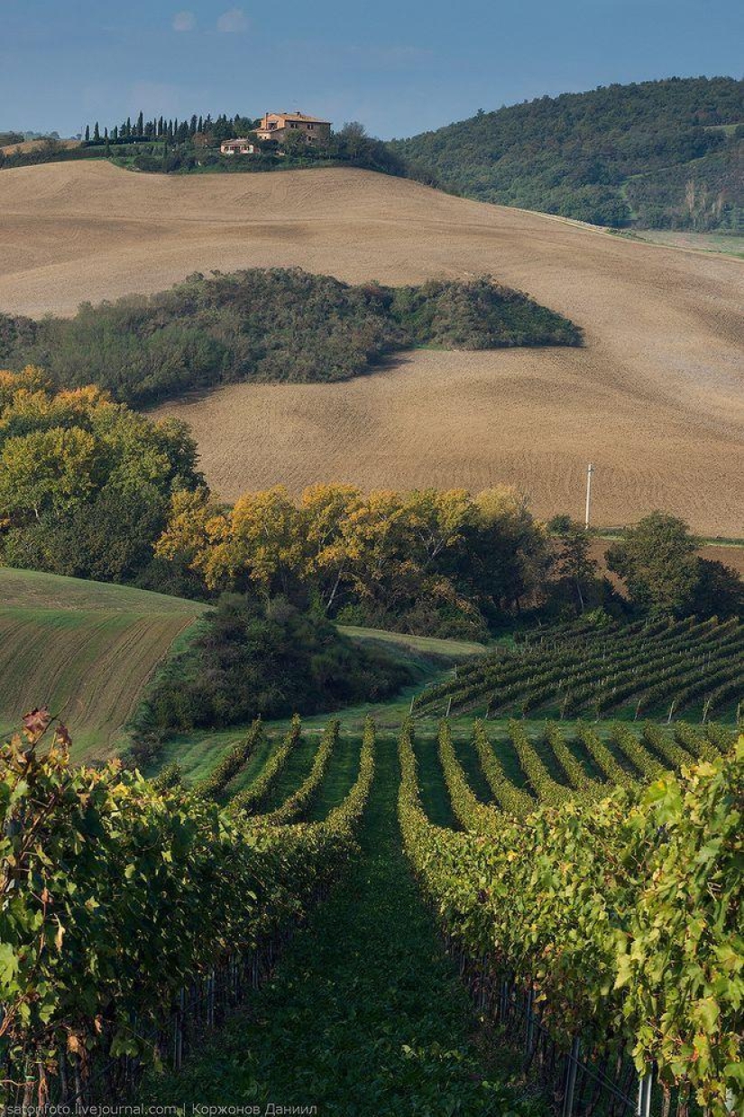 otoño toscana