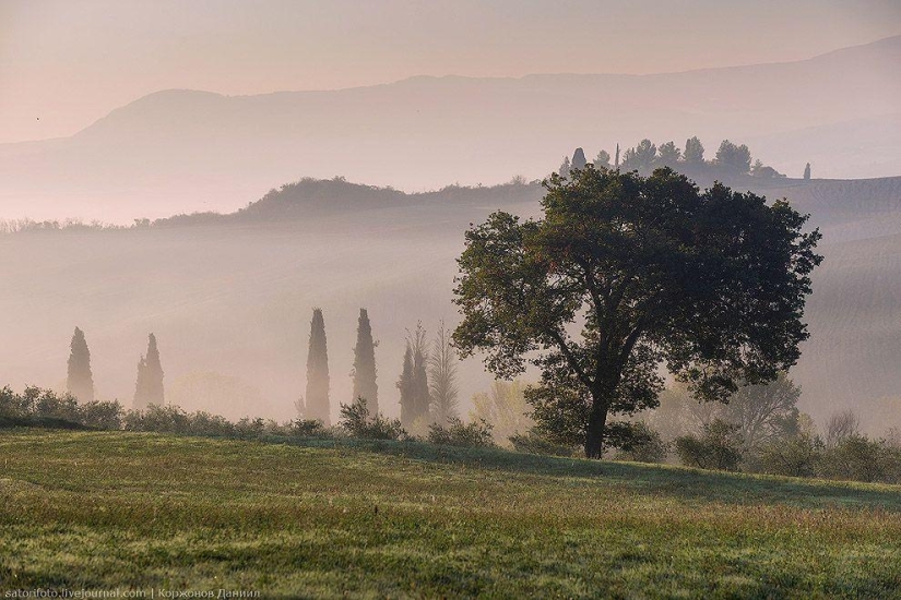 otoño toscana