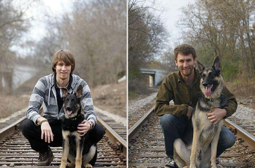 Our favorite animals: pictures before and after growing up