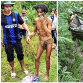 Padre e hijo encontrados en Vietnam escondidos en la selva durante 40 años