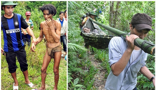 Padre e hijo encontrados en Vietnam escondidos en la selva durante 40 años