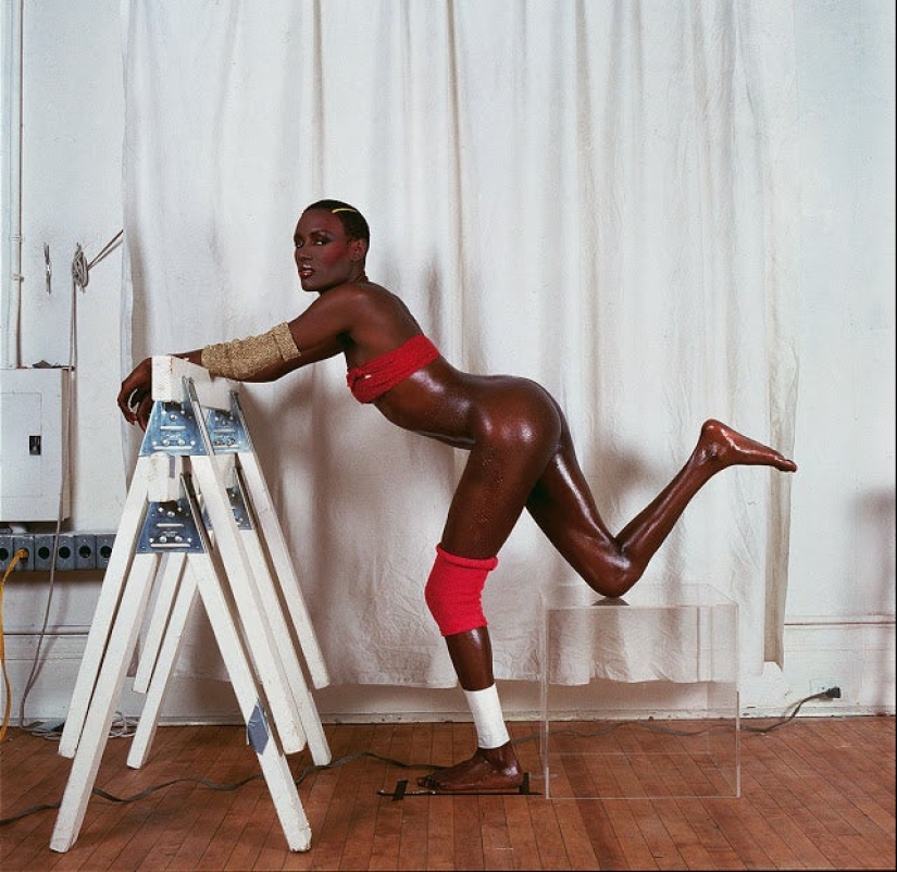 Panther and artist: shocking pictures of grace Jones taken by Jean-Paul Gouda in the 70 – 80s