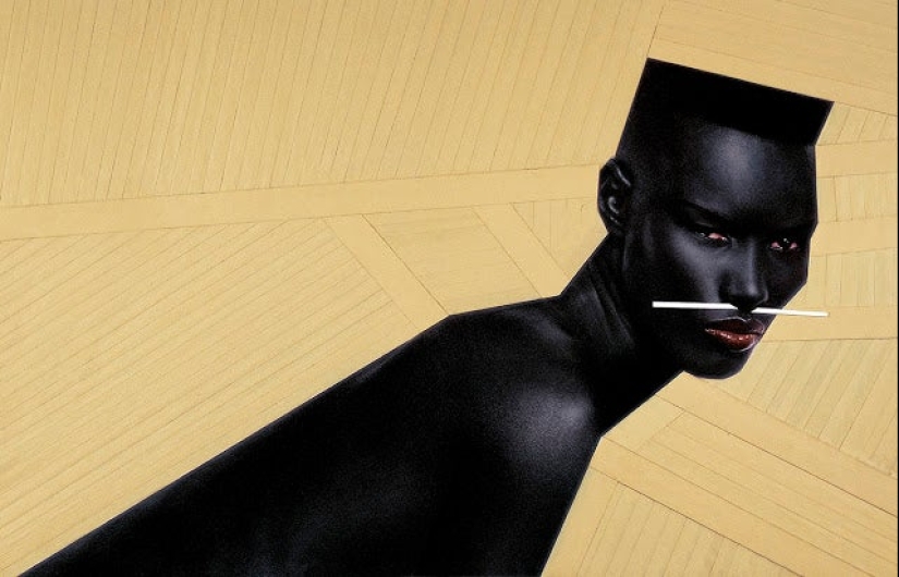 Panther and artist: shocking pictures of grace Jones taken by Jean-Paul Gouda in the 70 – 80s