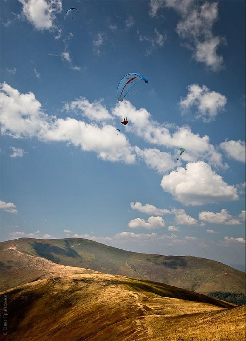 Paragliding Carpathian Cup 2013