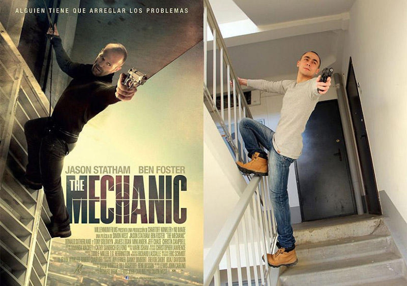 Parodies on posters for famous films