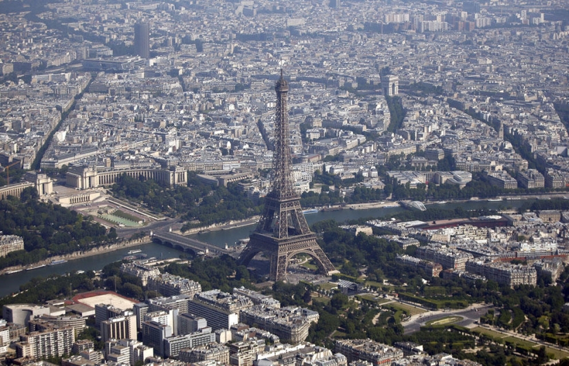 París a vista de pájaro