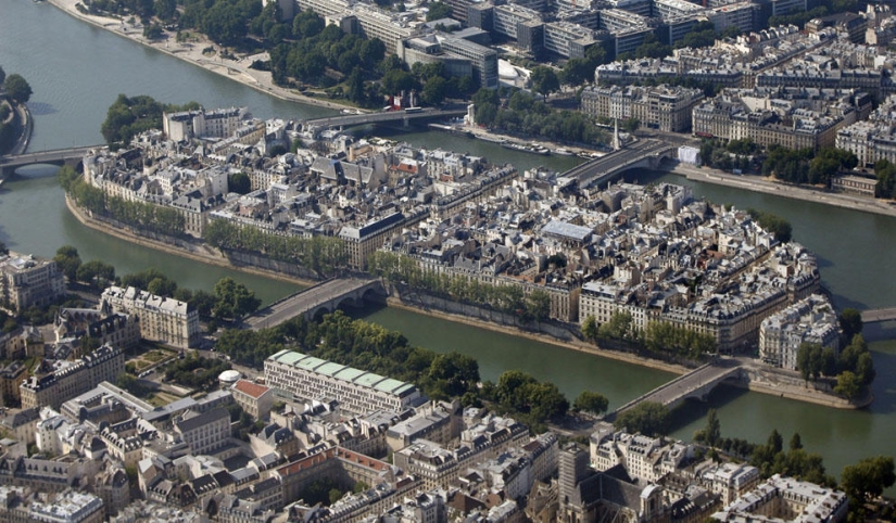 París a vista de pájaro