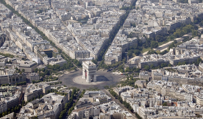 París a vista de pájaro