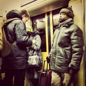 &quot;Pasajeros interesantes&quot; del metro de Moscú