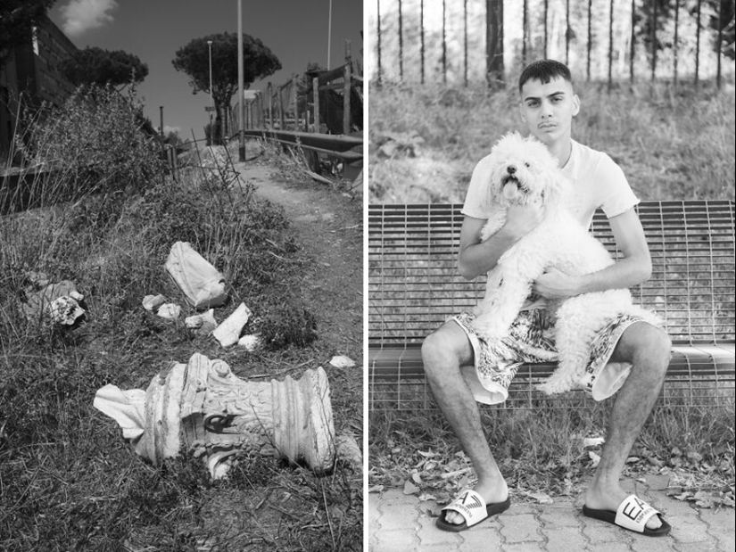 Pasé 6 semanas en el infame barrio romano de Corviale y fotografié a la juventud local