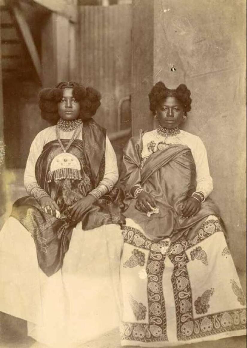 Peinados de mujeres de Madagascar como una forma de arte separada