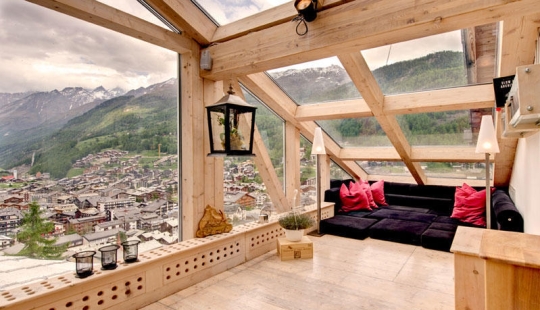 Penthouse Chalet in the Swiss Alps