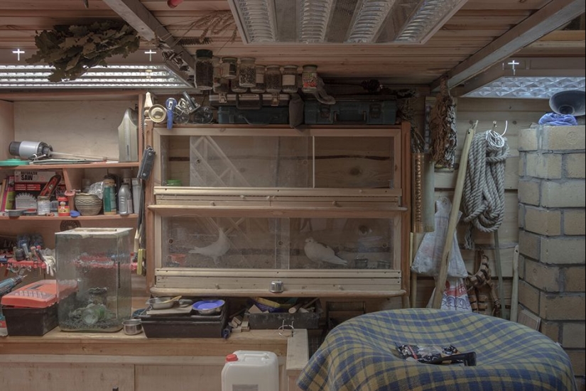 Personal dream space in the garage cooperatives