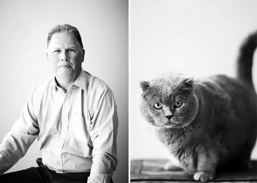 "Pet and I" : la sorprendente similitud de los propietarios y sus mascotas