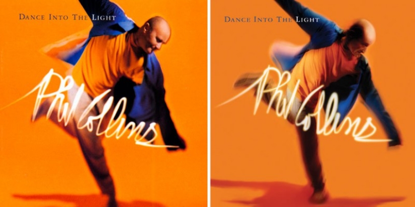 Phil Collins recreó las portadas de sus discos