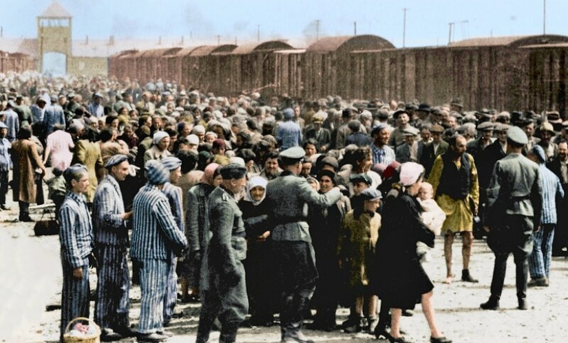 Photo of Auschwitz in color: so even worse