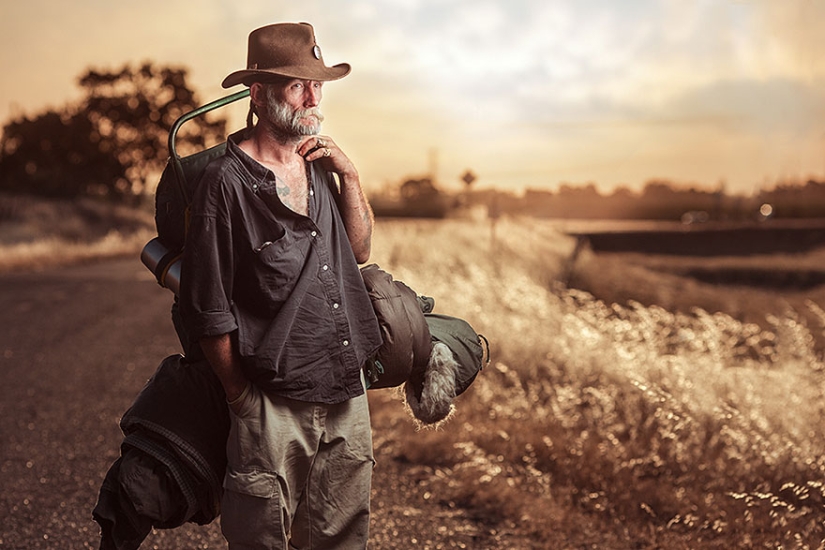 Photographer shows the homeless in a new light and reminds us that they are people too