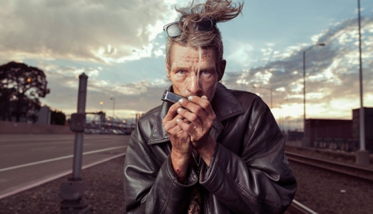 Photographer shows the homeless in a new light and reminds us that they are people too