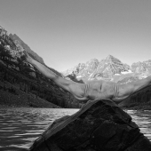 Photographer uses his naked body to create fantasy worlds