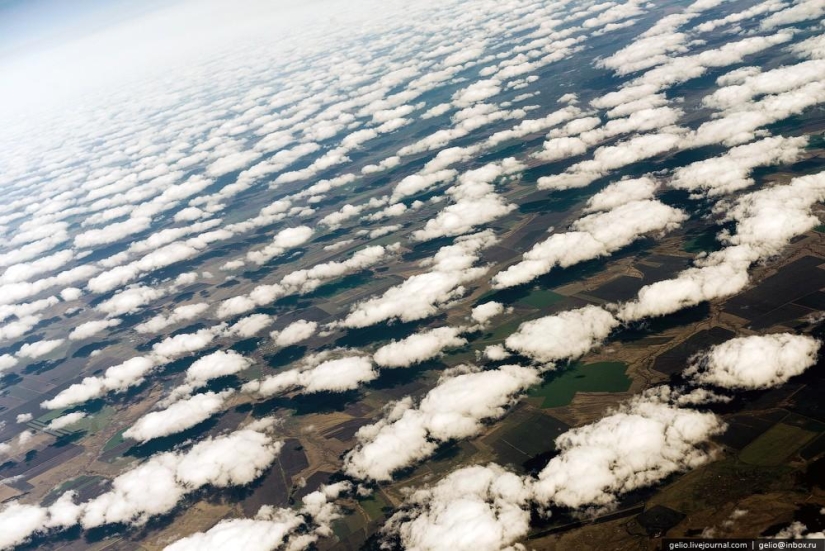 Photos from the airplane window - 2013