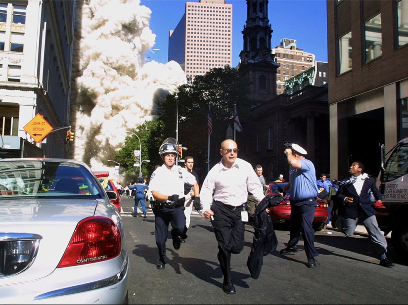Photos of the September 11, 2001 terrorist attacks