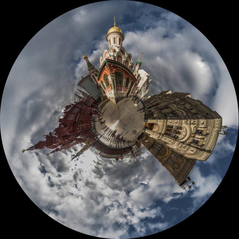 Planet Moscow: unusual photos of the city