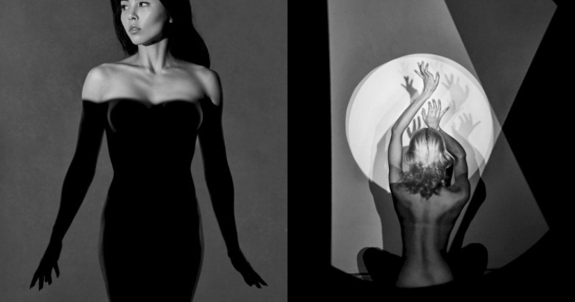 Plays of light and shadow in the works of the master of female erotic portraiture Nicholas Freeman