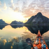 Por Noruega en kayak