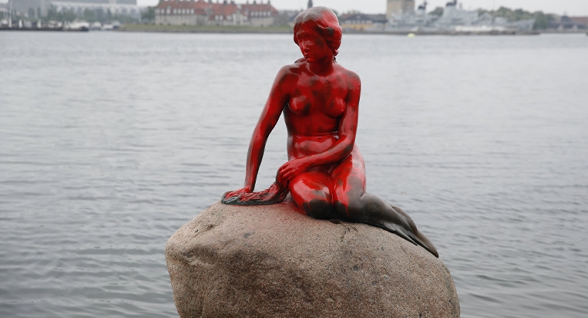 Por qué la Sirenita danesa es el monumento más sufrido de la historia