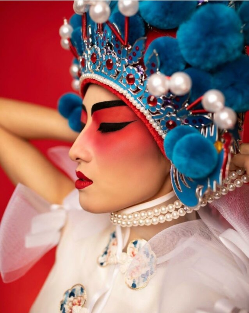 Porcelain fantasies of Brazilian makeup artist Julio Silveira
